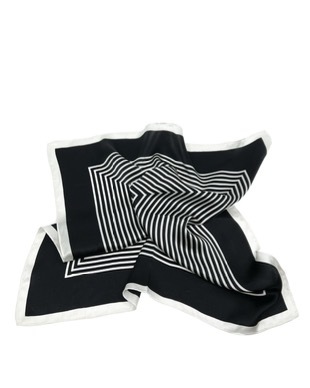 [AMADEE&#039;S CHOICE] Geo stripe scarf
